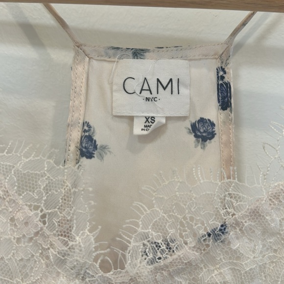 CamiNYC silk racer camisole - Picture 4 of 7